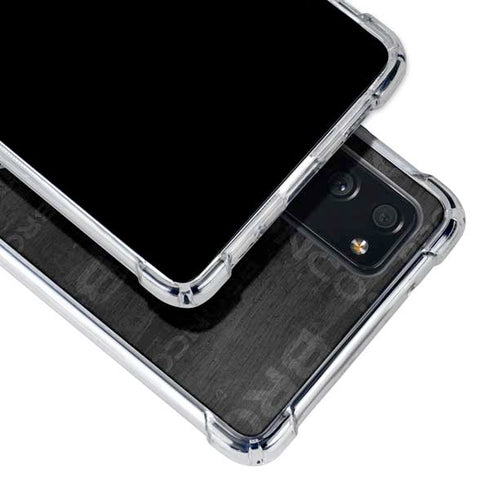 NFL Denver Broncos Black & White Galaxy S20 FE Clear Case